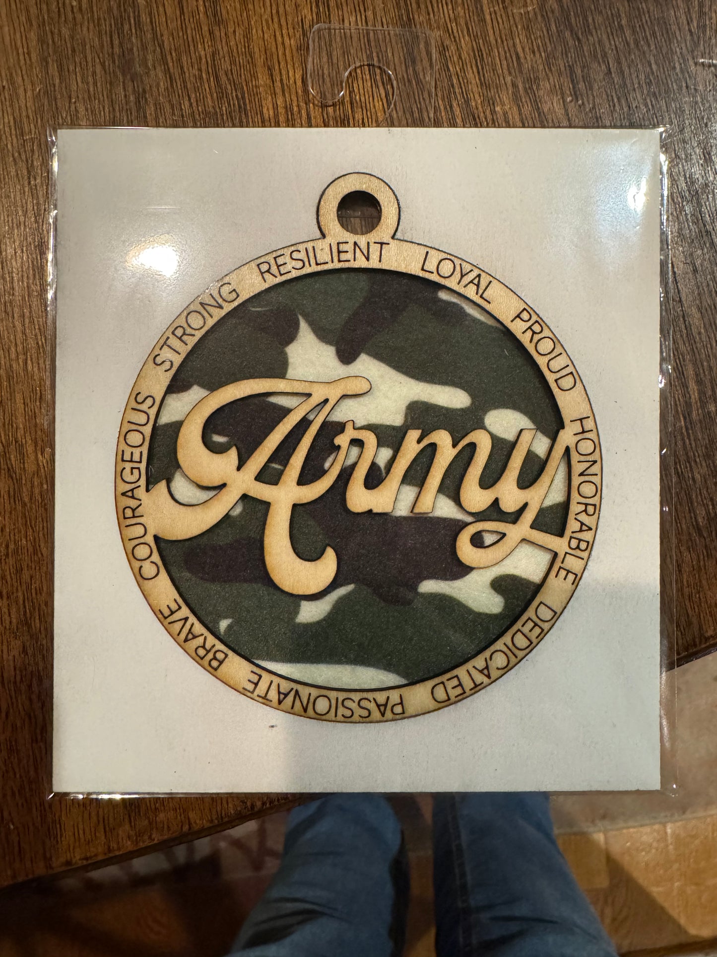 "Army" Ornament