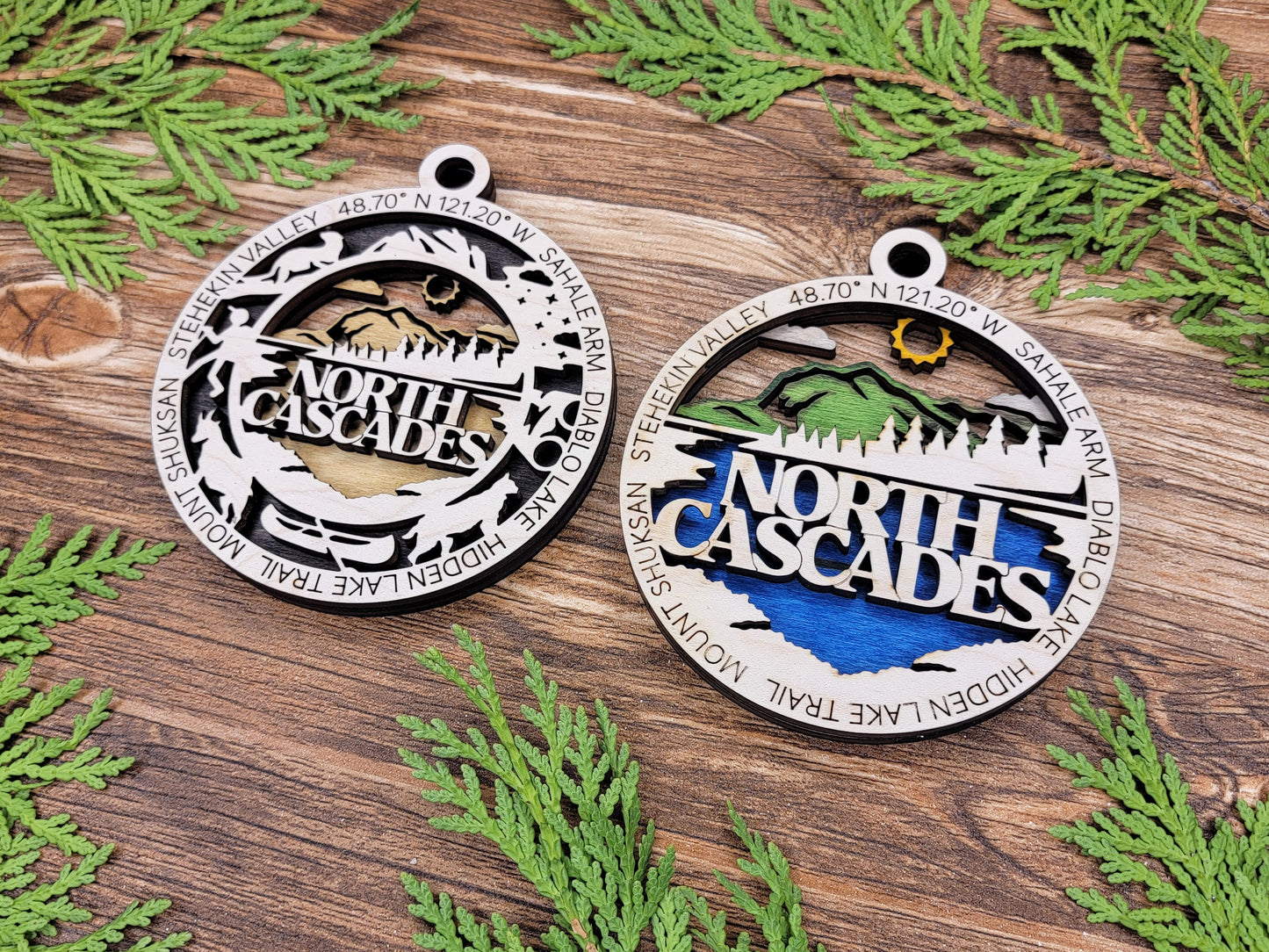 North Cascades National Park Ornament